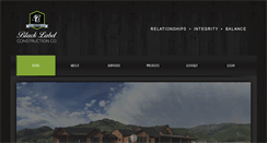 Desktop Screenshot of buildblacklabel.com